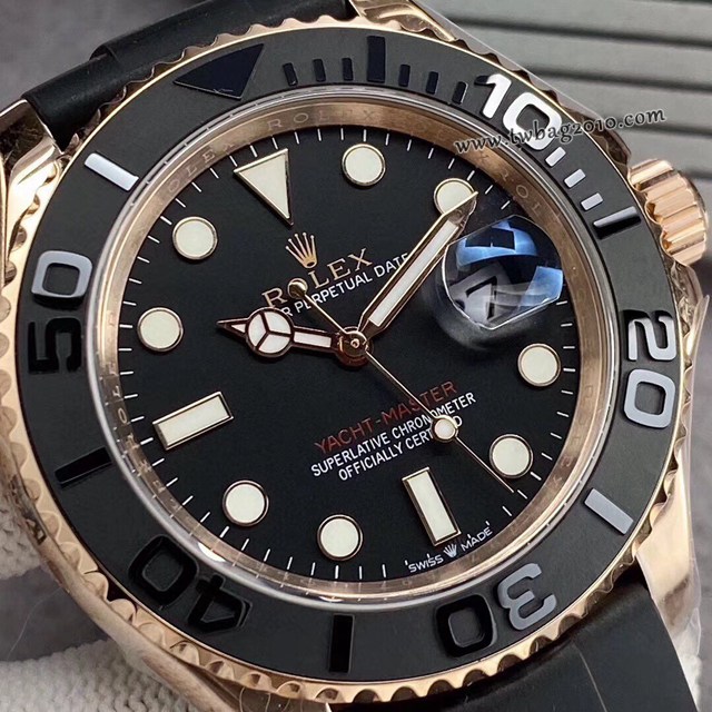 勞力士複刻手錶 N廠金遊艇116655 Rolex高端複刻男士腕表  gjs2190